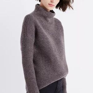 Madewell Southfield Mockneck Sweater, size S